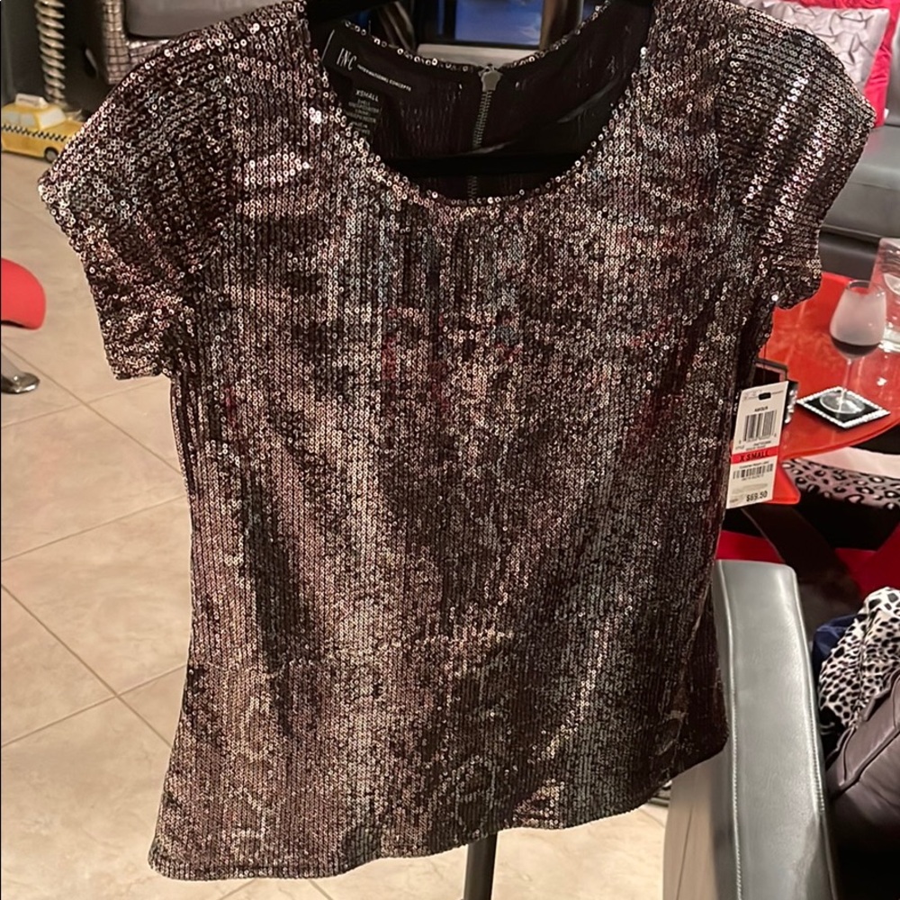 Sequin top